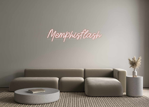 Custom Neon: Memphisflash
