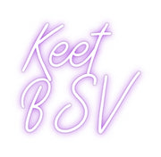 Custom Neon: Keet
BSV