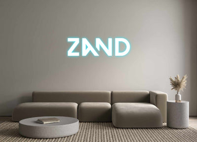 Custom Neon: zand