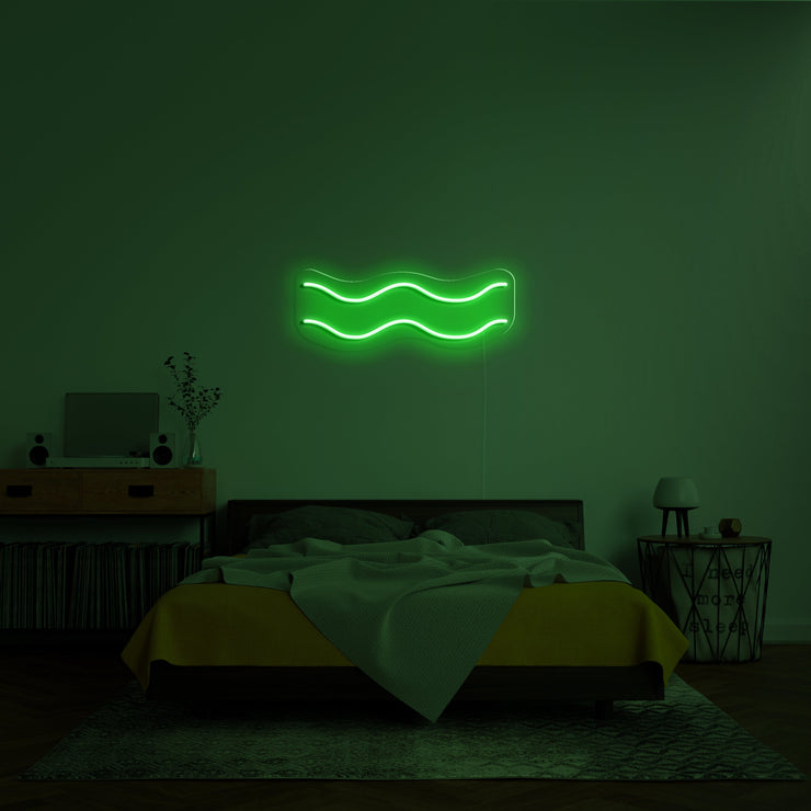 Aquarius' Neon Sign
