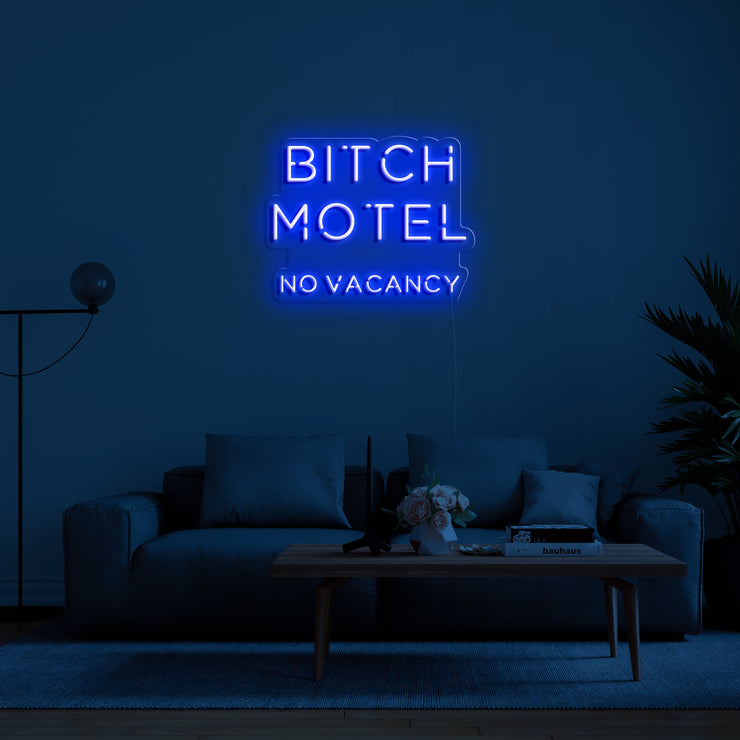 Bitch Motel' LED Neon Sign