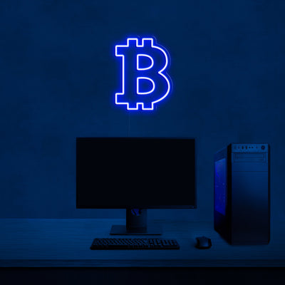 Bitcoin' LED Neon Lamp