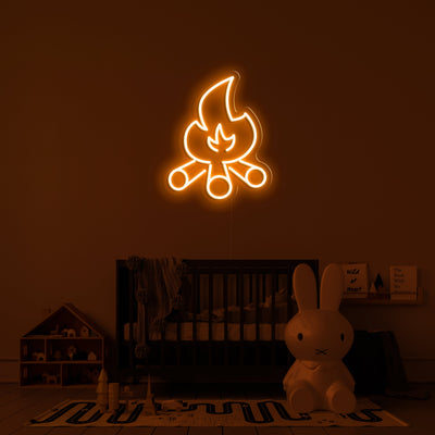 Bonfire' LED Neon Sign