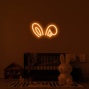 Bunny Ears' Neon Sign
