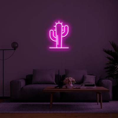 Cactus' Neon Sign