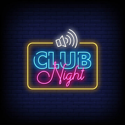 Club Night Neon Sign