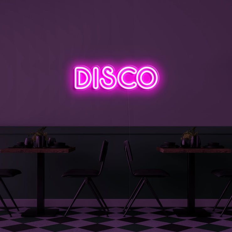 'Disco' LED Neon Sign