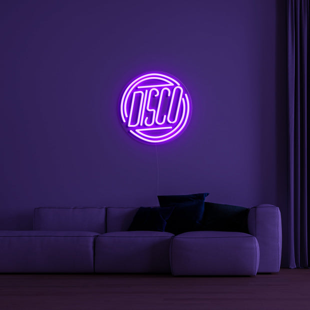 Disco' Neon Sign
