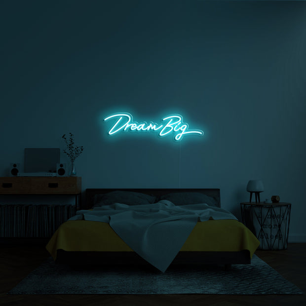 Dream Big' LED Neon Lamp