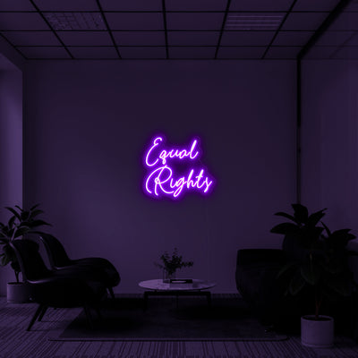 'Equal rights' LED Neon Verlichting