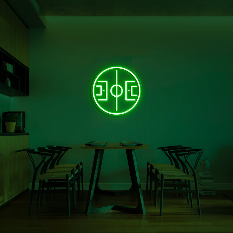 'Football Pitch' LED Neon Lamp