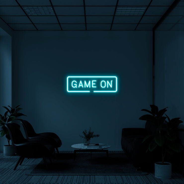 Game On' LED Neon Lamp