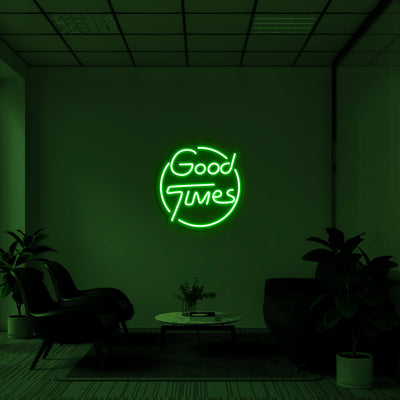 Good times' LED Neon Verlichting