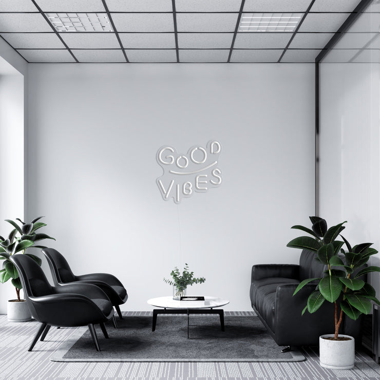 Good Vibes' v2 Neon Sign
