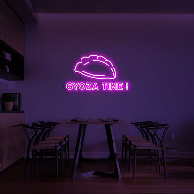 Gyoza time' LED Neon Sign
