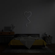 Love Balloon' Neon Verlichting