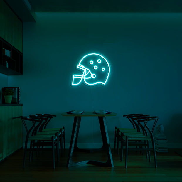 'Helmet' LED Neon Sign