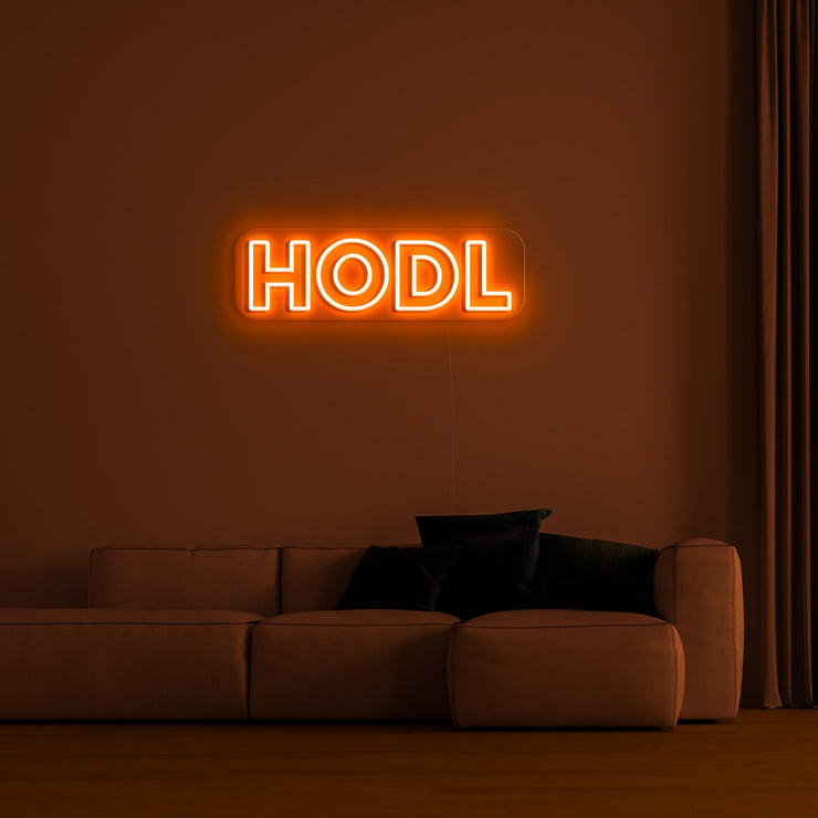 HODL' LED Neon Lamp
