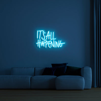 It's all happening' LED Neon Verlichting