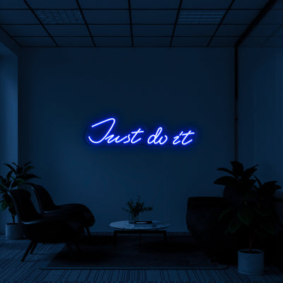 Just do it' LED Neon Sign