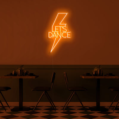 Let's Dance' LED Neon Sign