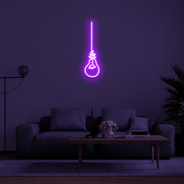 Lightbulb Moment' Neon Sign