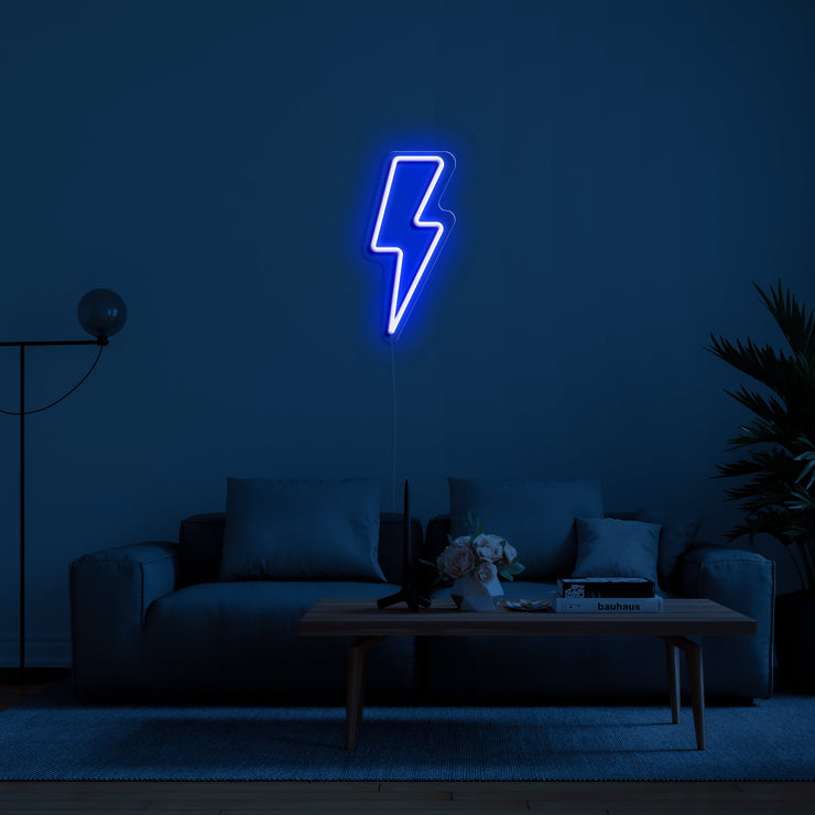 Lightning Strike' LED Neon Lamp