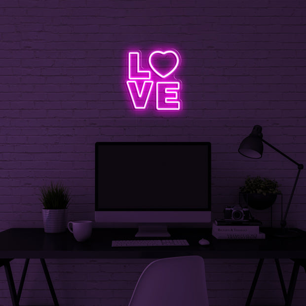 'Love' LED Neon Verlichting