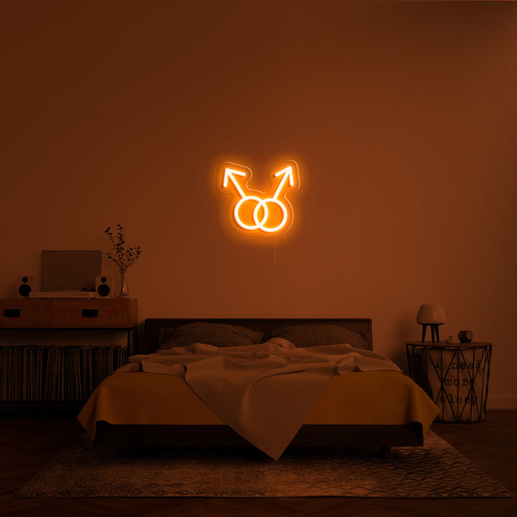 'Man & Man' LED Neon Verlichting