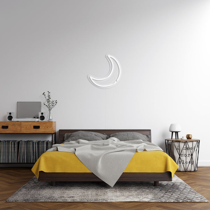Moon' LED Neon Sign