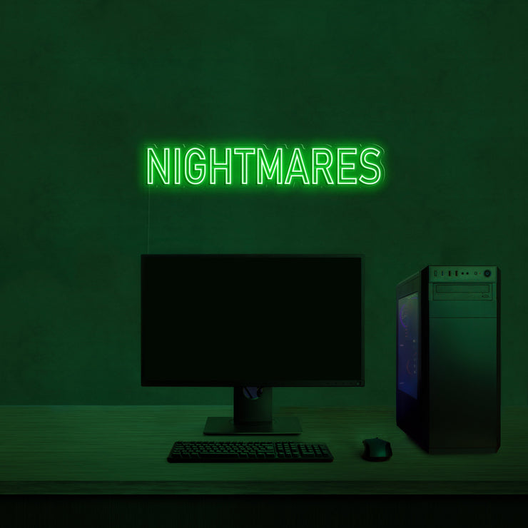 'Nightmare' Neon Lamp