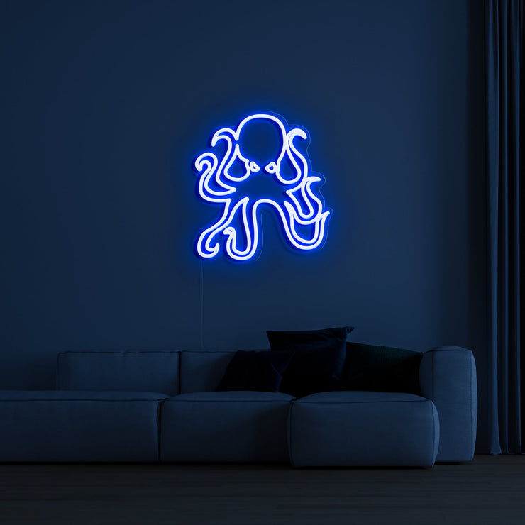 Octopus' Neon Sign