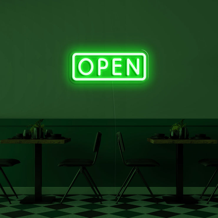 Open' v2 Neon Sign