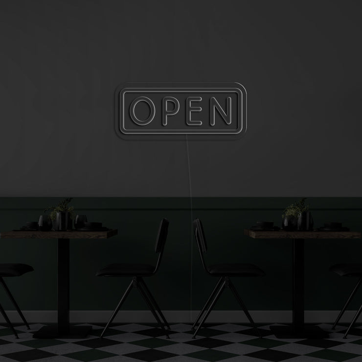 Open' v2 Neon Sign