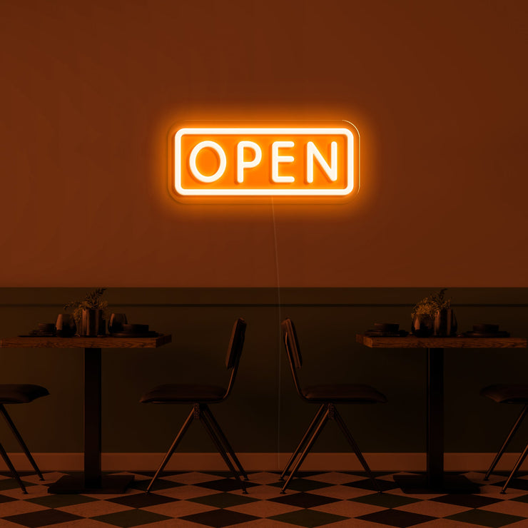 Open' v2 Neon Sign