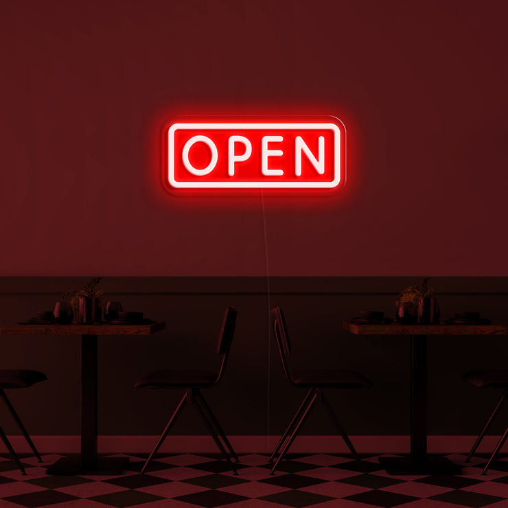 Open' v2 Neon Sign