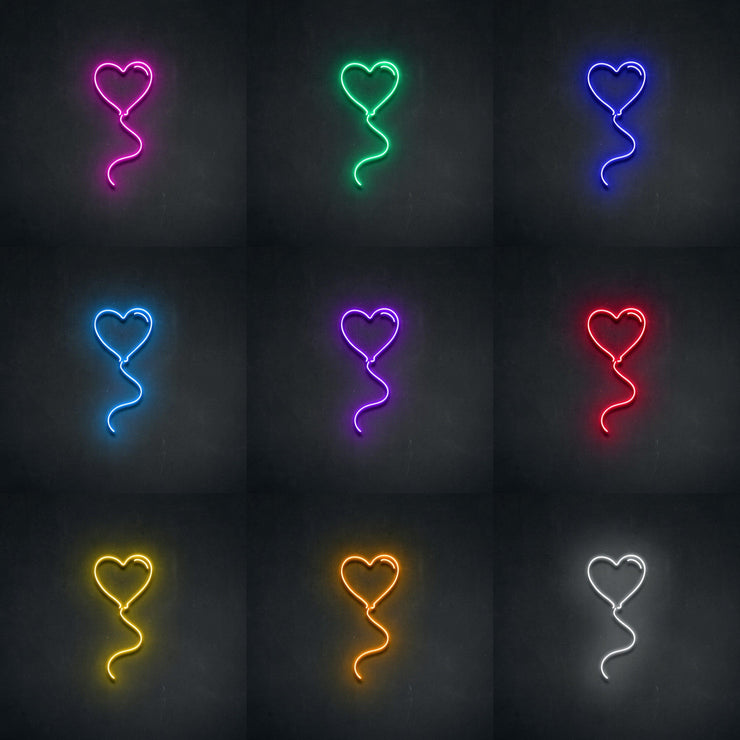 Love Balloon' Neon Verlichting