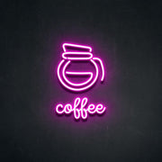 Coffee Jug' Neon Sign