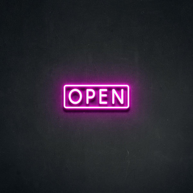 Open' v2 Neon Sign