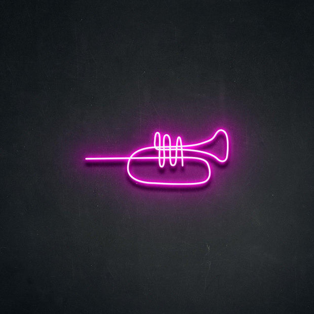 Trumpet' Neon Sign