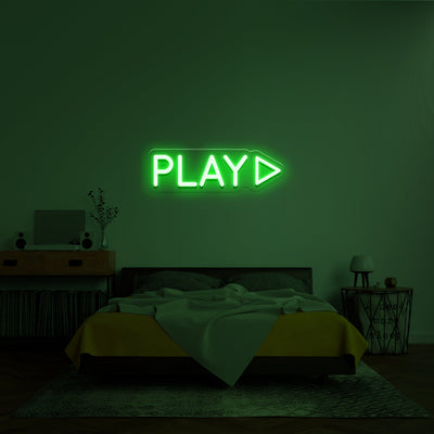 Play' LED Neon Lamp