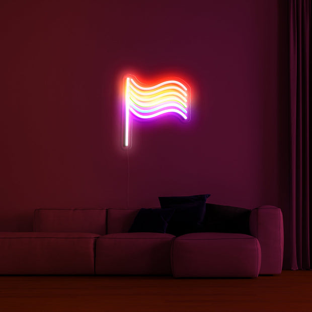 'Pride Flag' LED Neon Verlichting