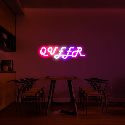 'Queer' LED Neon Verlichting