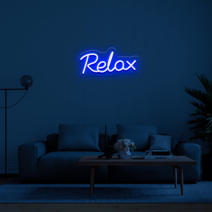 Relax' LED Neon Sign