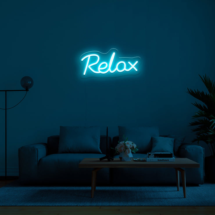 Relax' LED Neon Sign