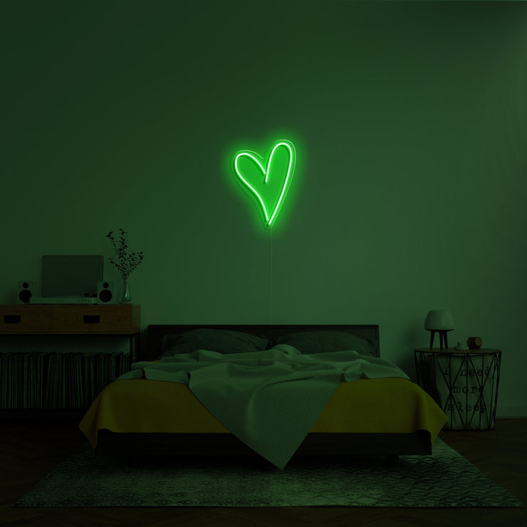 Script Heart' LED Neon Verlichting