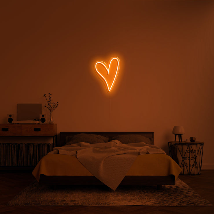 Script Heart' LED Neon Verlichting