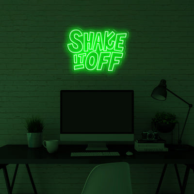 'Shake it off' LED Neon Sign