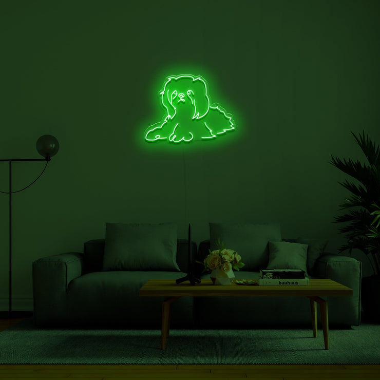 Shih Tzu' Neon Sign