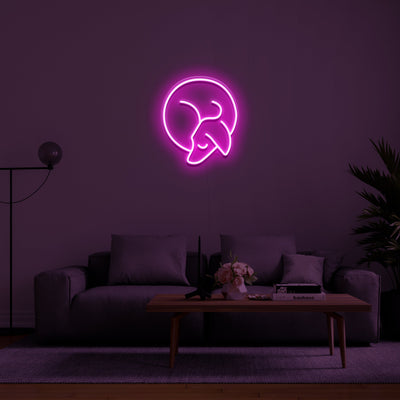 Sleepy Dog' Neon Sign